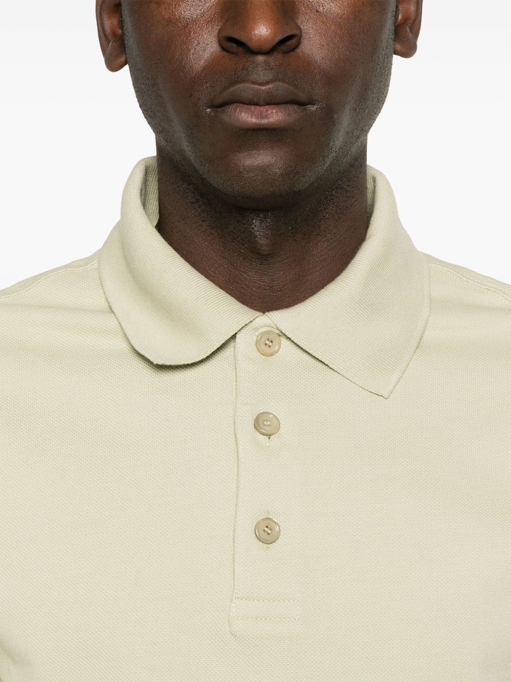 logo-embroidered polo shirt - 5