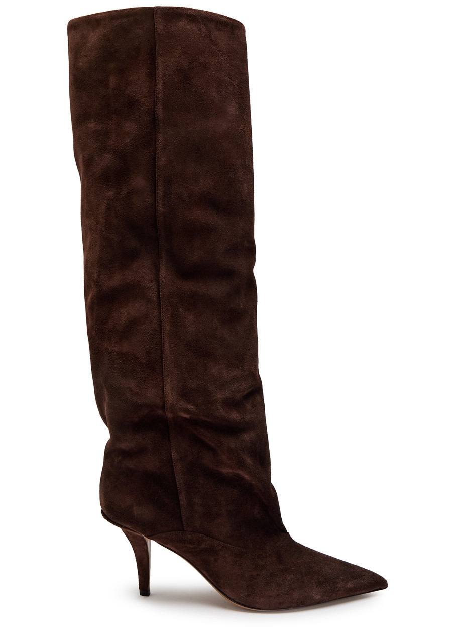Paris Texas Ines 75 Suede Knee-high Boots - 1