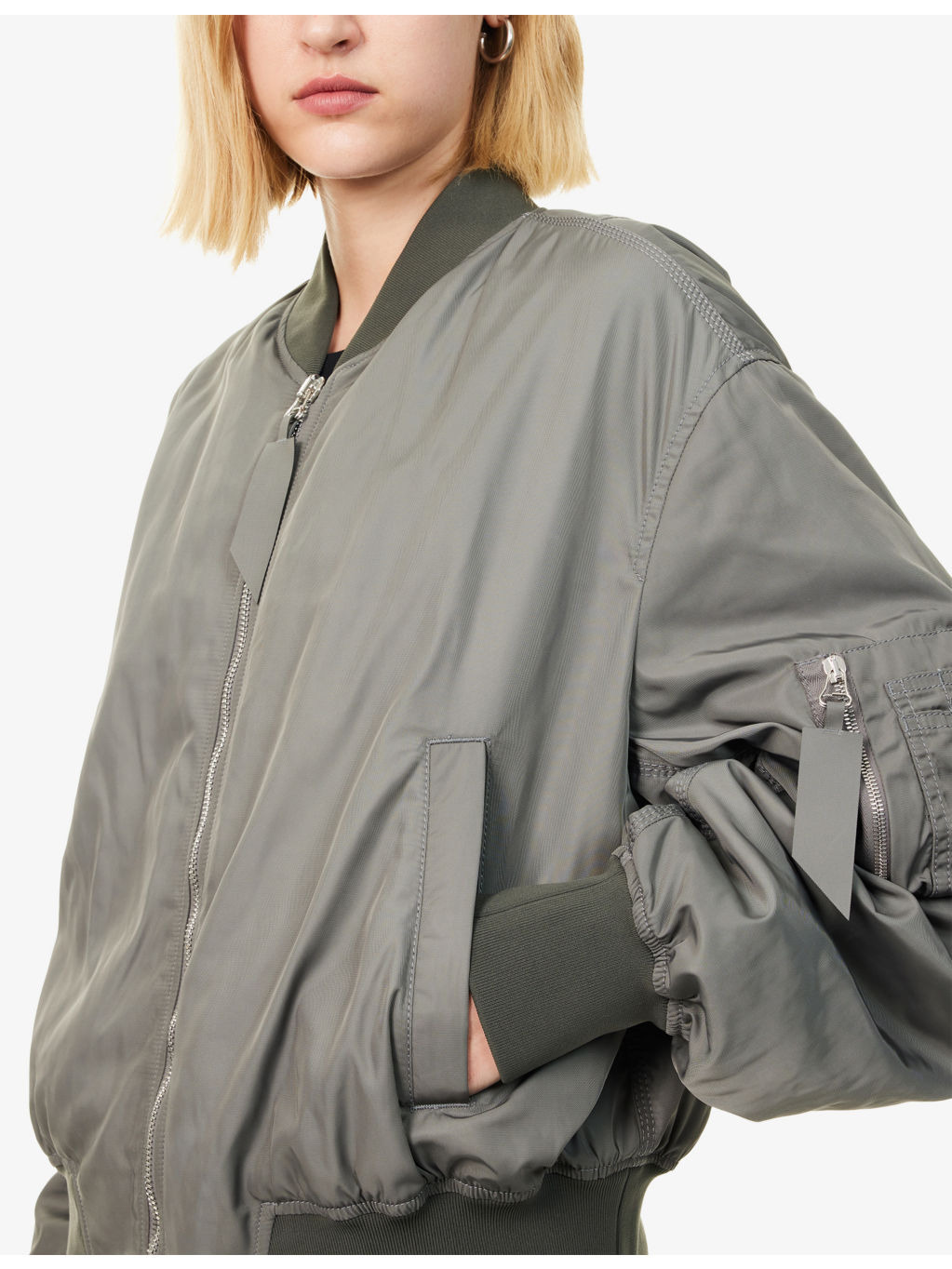 Padded Relaxed-Fit Woven Jacket - 5