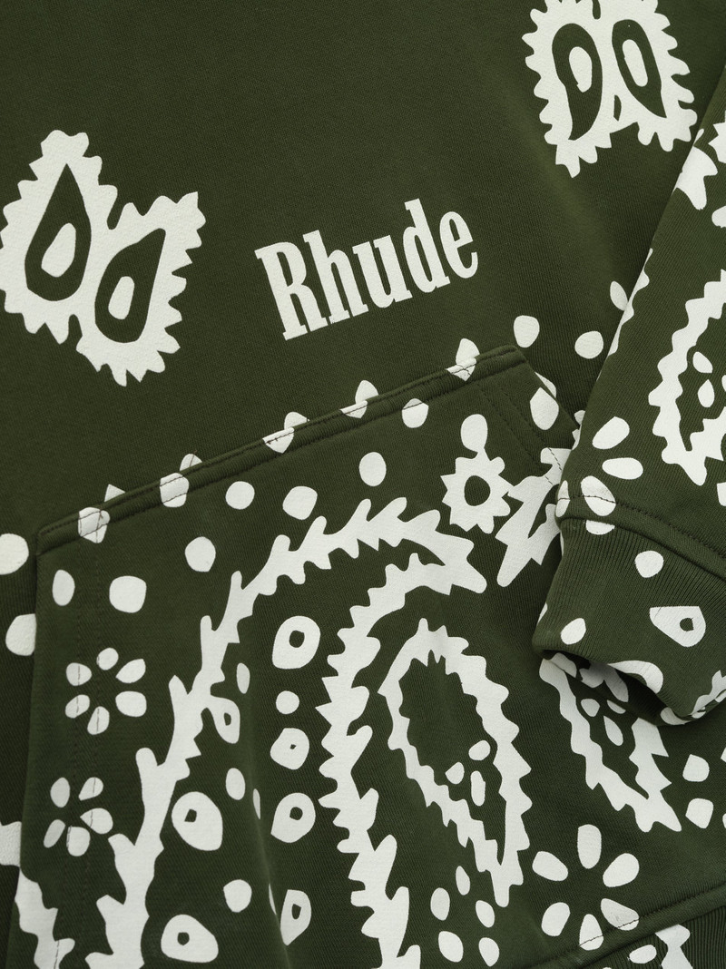 BANDANA PRINT HOODIE 5