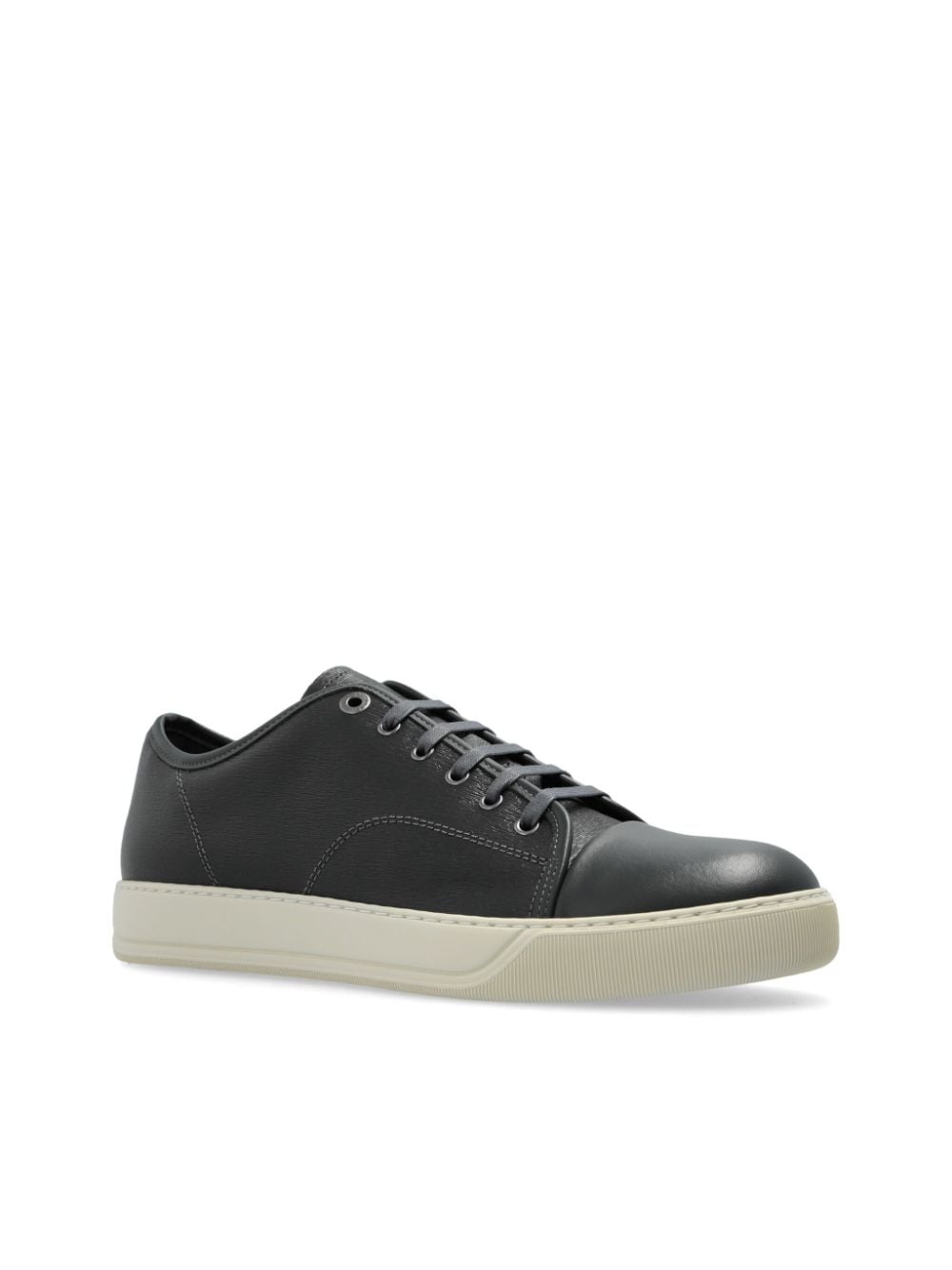 saffiano leather sneakers - 4