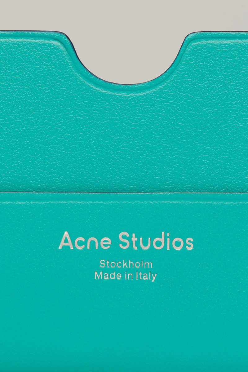 Cardholder turquoise blue 4