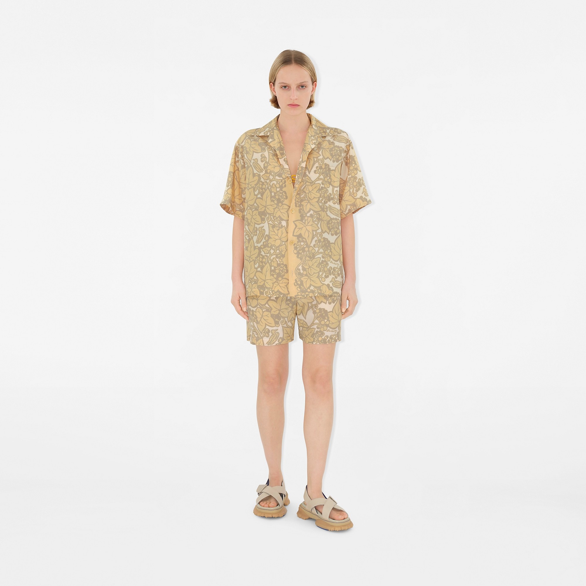 Ivy Silk Pyjama Shirt - 2