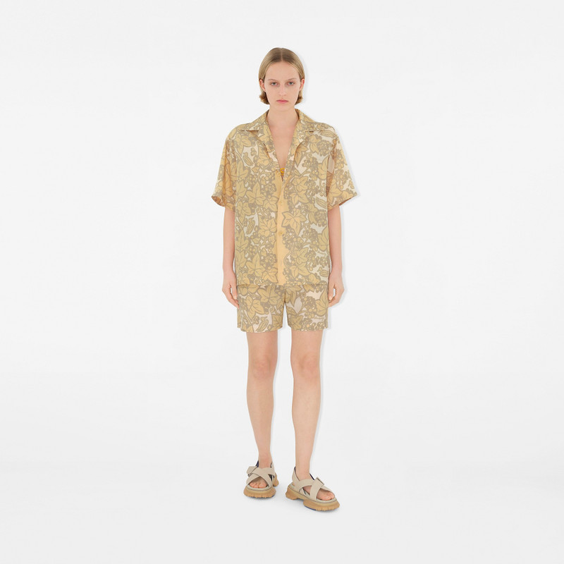 Burberry Ivy Silk Pyjama Shirt outlook