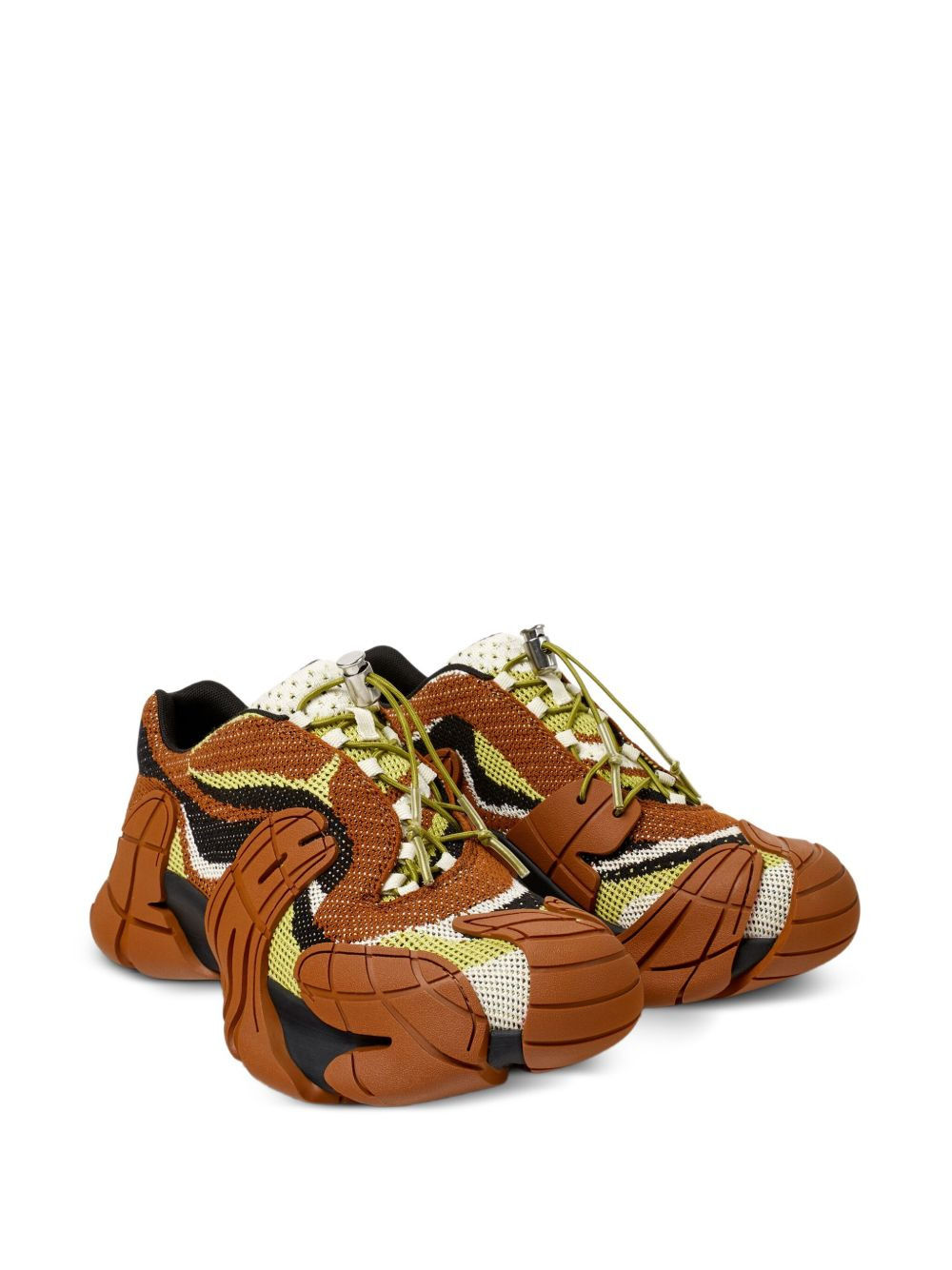 Tormenta knitted panelled sneakers - 2