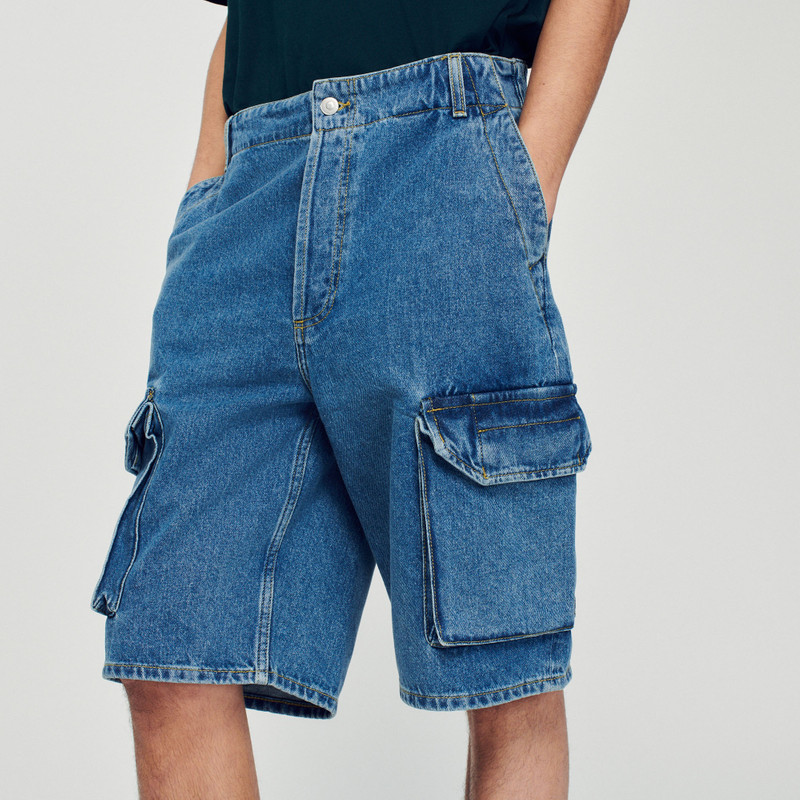 Baggy denim shorts 5