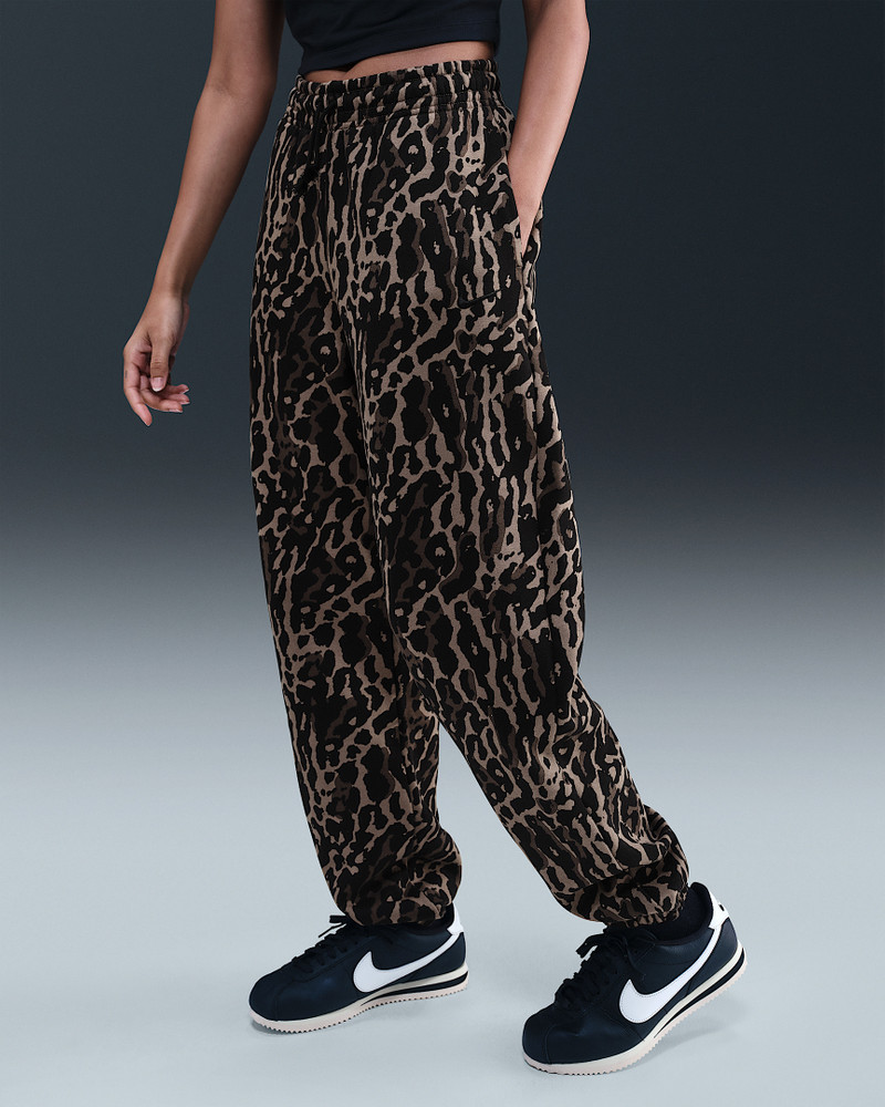Nike Nike Sportswear Phoenix Fleece Women's High-Waisted Oversized Printed Sweatpants outlook