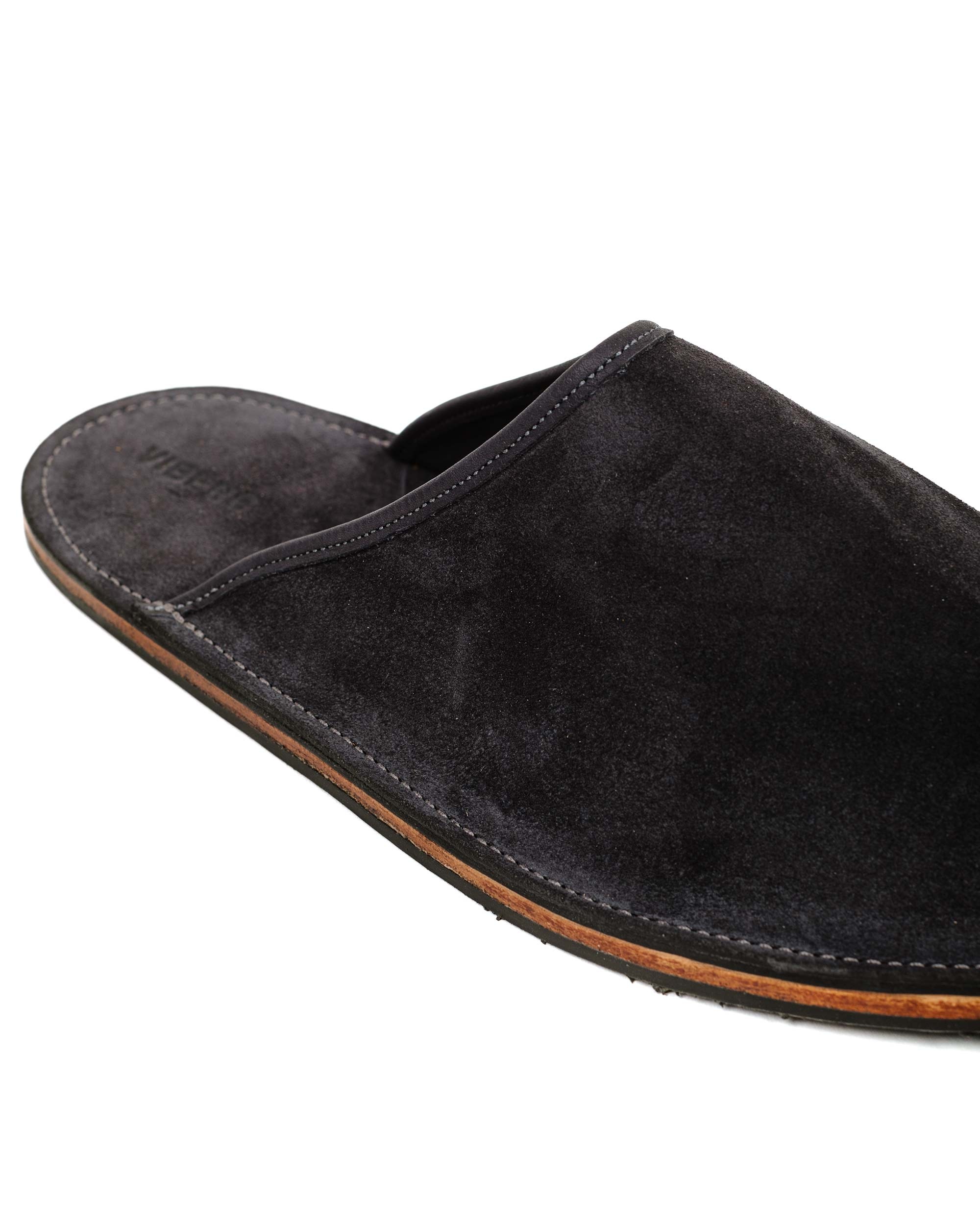 Slide Storm Grey Janus Calf Suede - 3