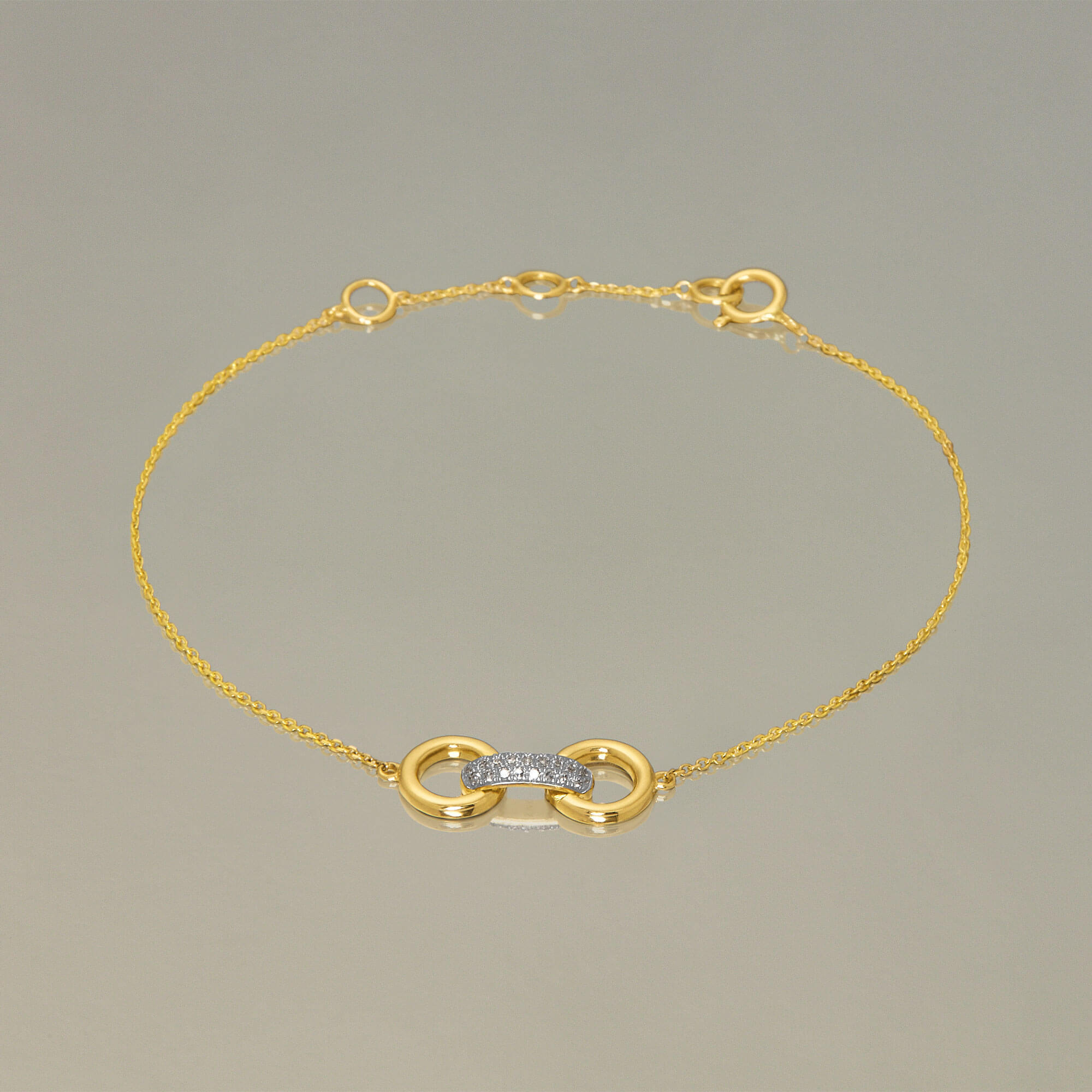 Diamond Bridle Bracelet - 4
