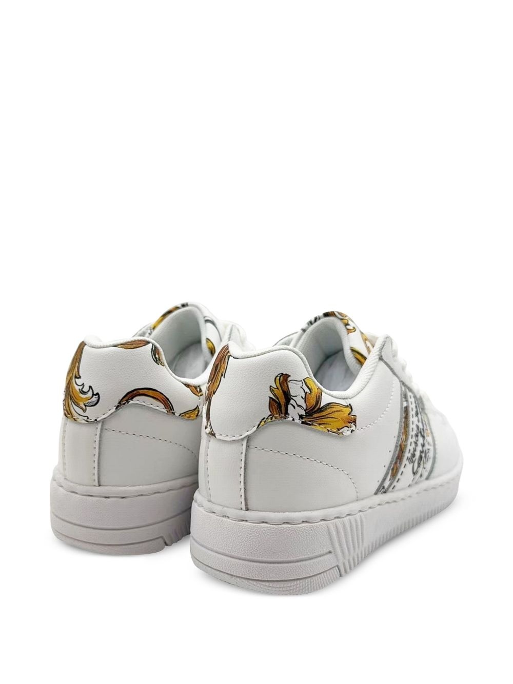 Barocco-print sneakers - 3