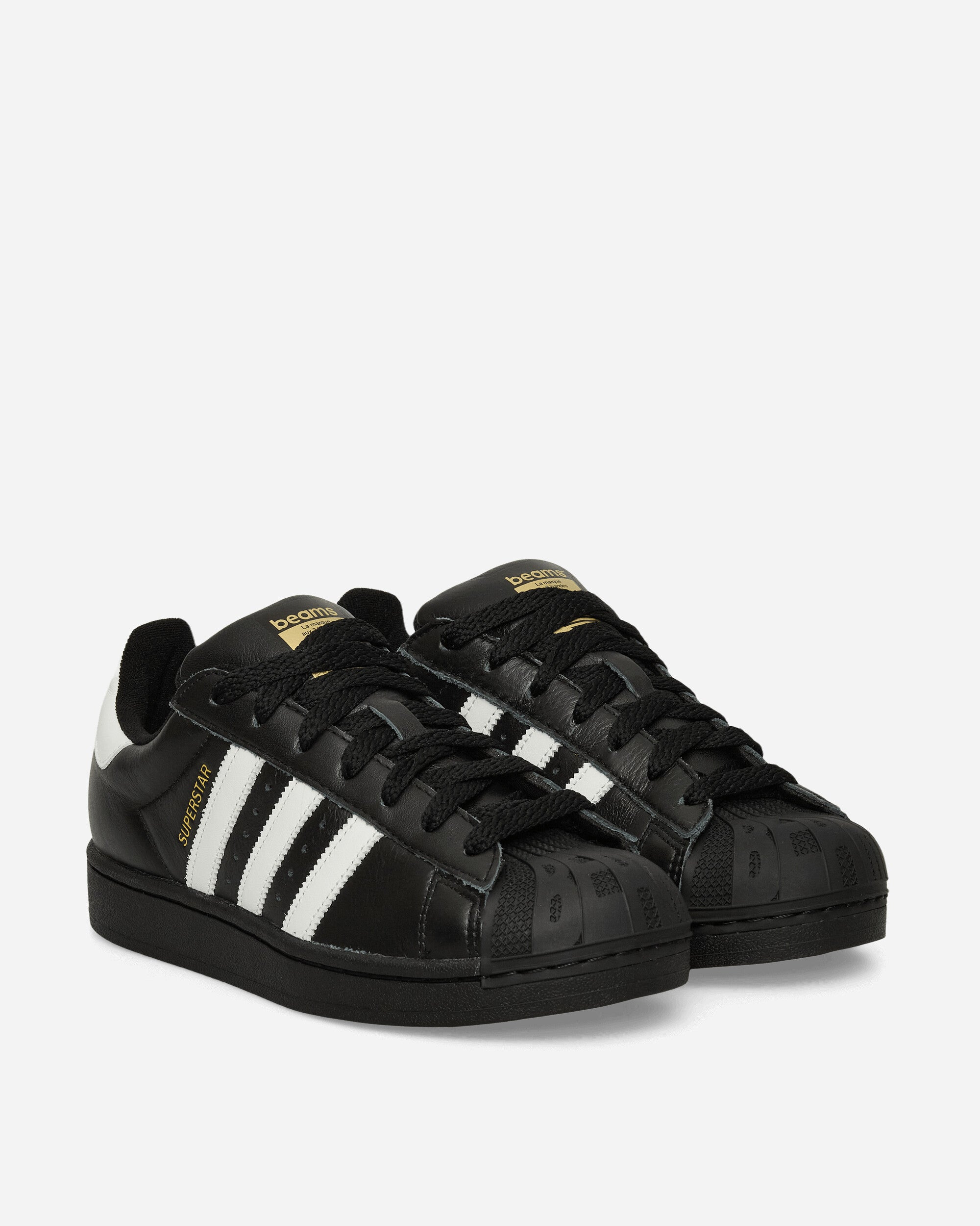 BEAMS Superstar Sneakers Core Black / White - 2