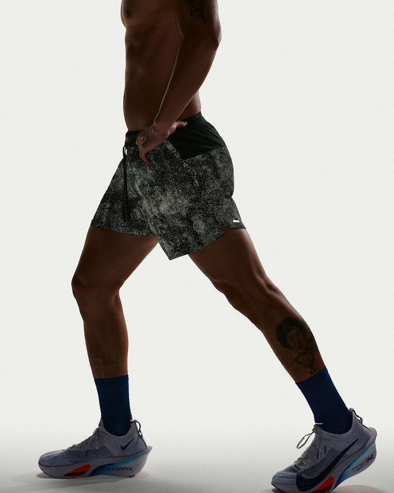 Nike Stride Men's 5" Brief-Lined Running Shorts with Reflective Accents 6