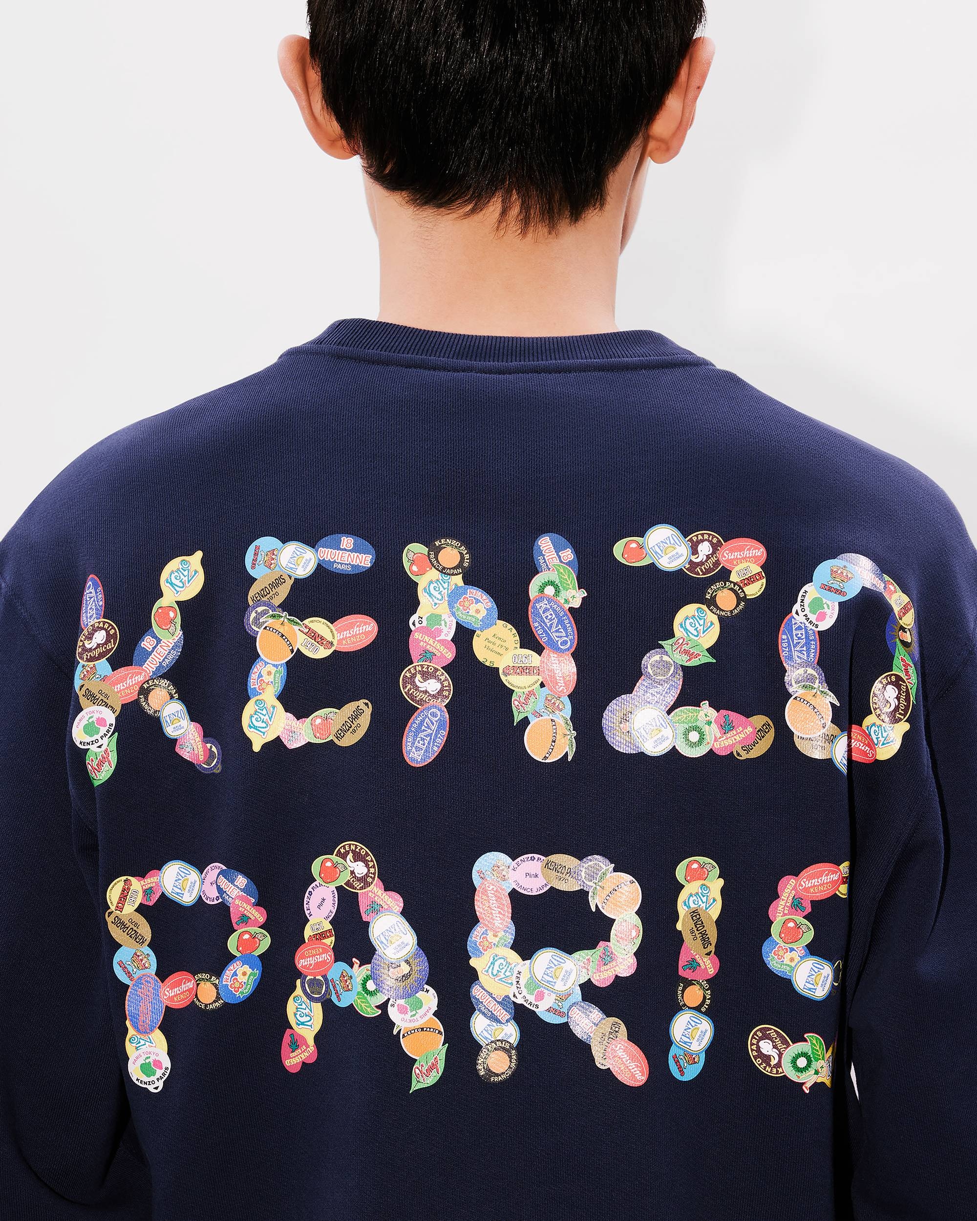 'KENZO Fruit Stickers' classic sweatshirt - 5