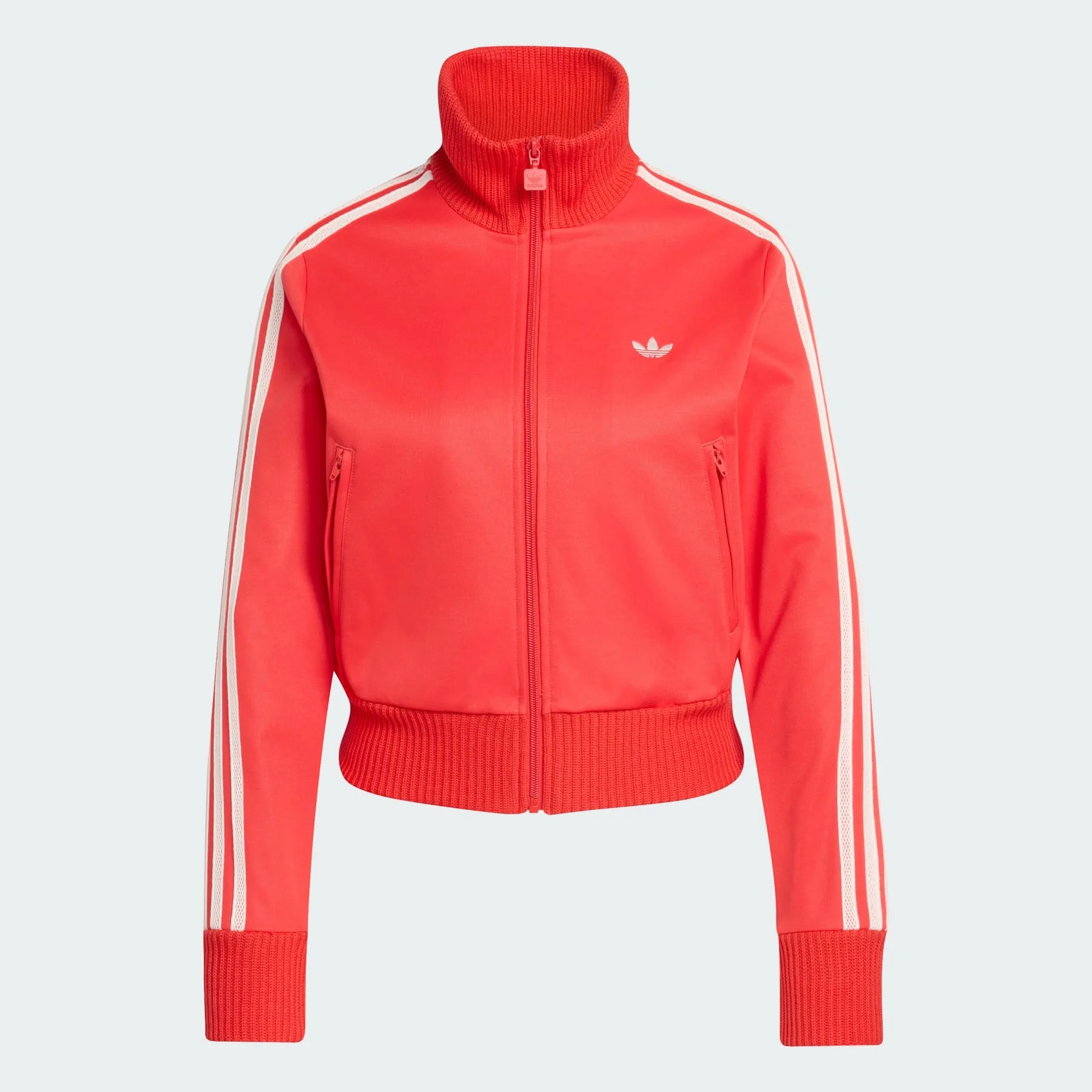 Firebird Track Top with Knitted Crochet Details - 1