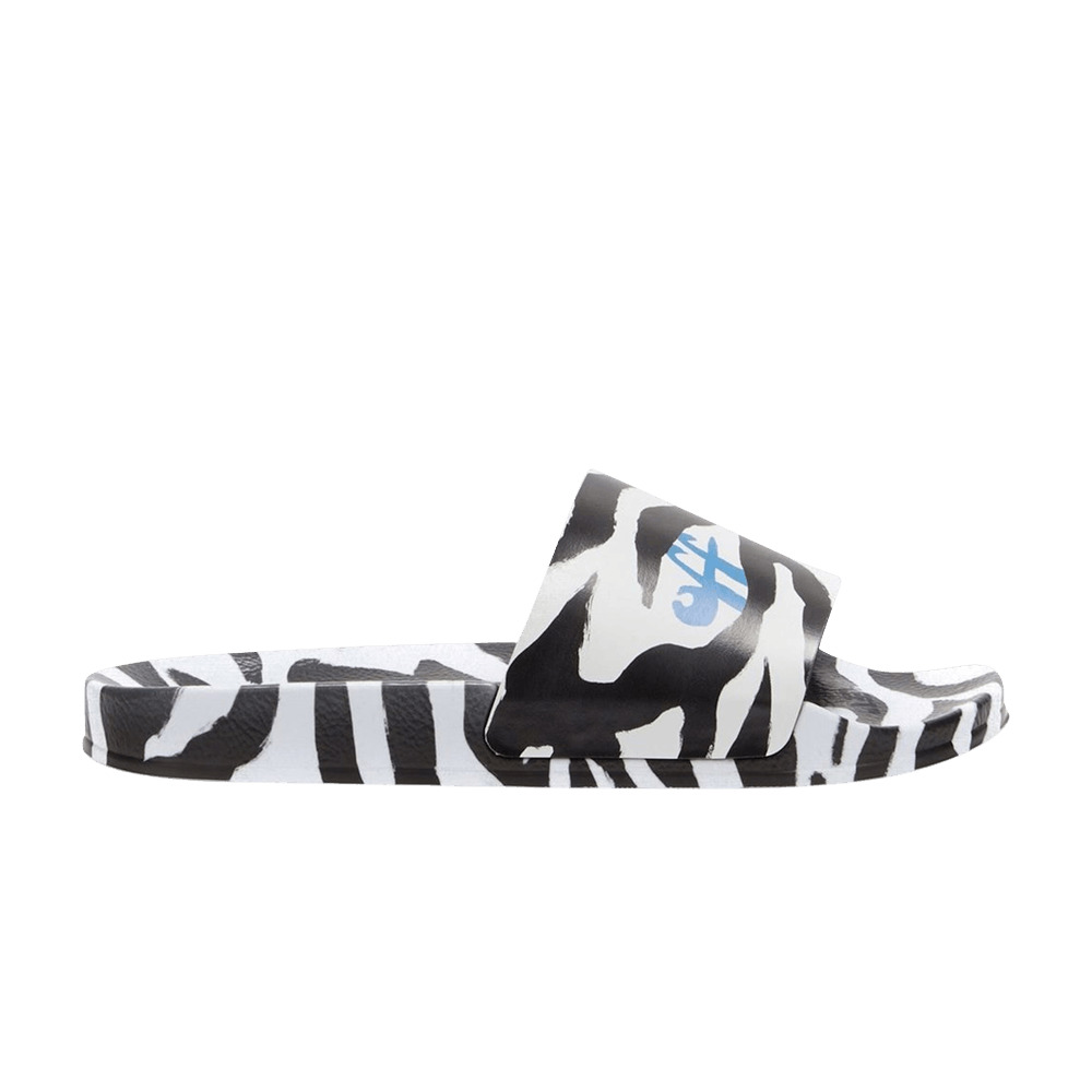 Off-White Wmns Pool Sliders 'Zebra' - 1