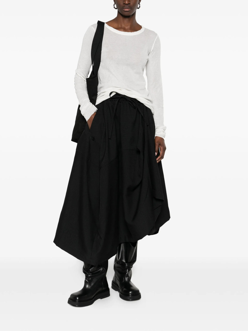 Y-3 Y-3 Asymmetric-hem Midi Skirt outlook