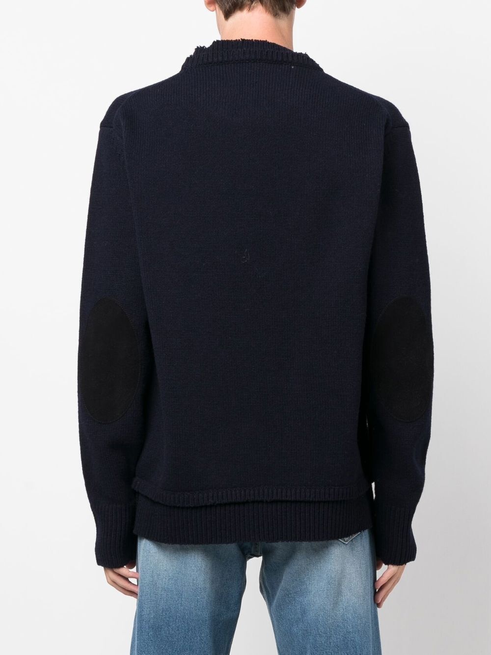 Elbow patch sweater - 4