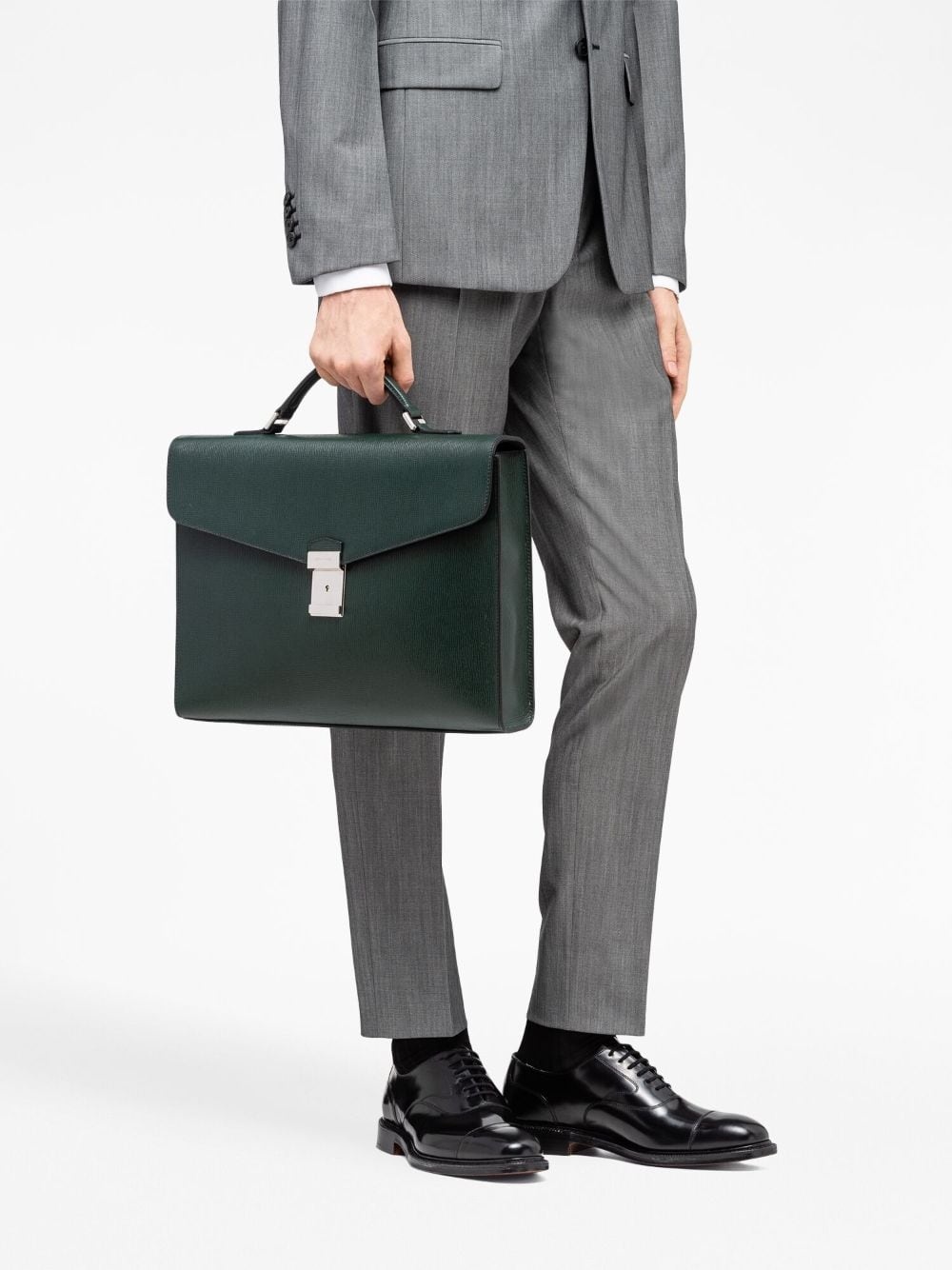 Warwick leather briefcase - 2