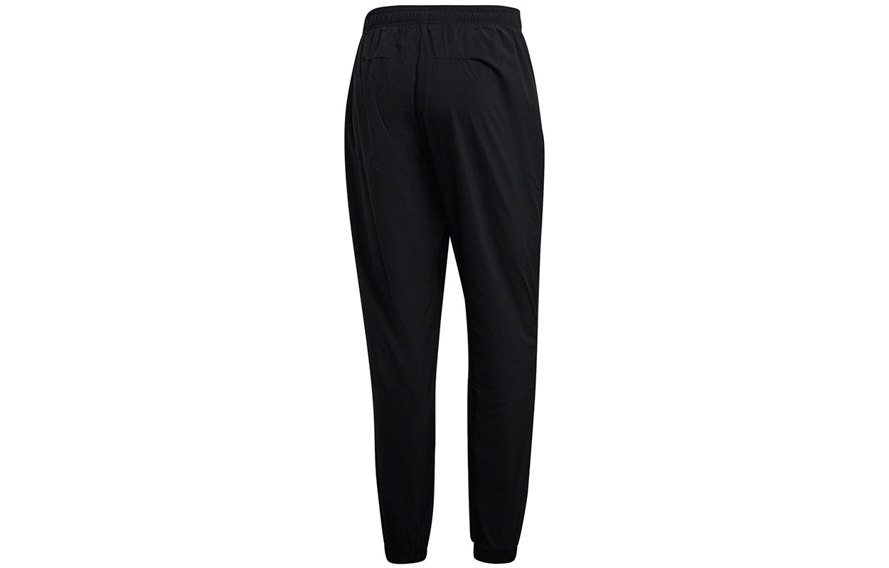 Men's adidas Mh Wv Tp Running Training Woven Bundle Feet Sports Pants/Trousers/Joggers Black FL3898 - 2