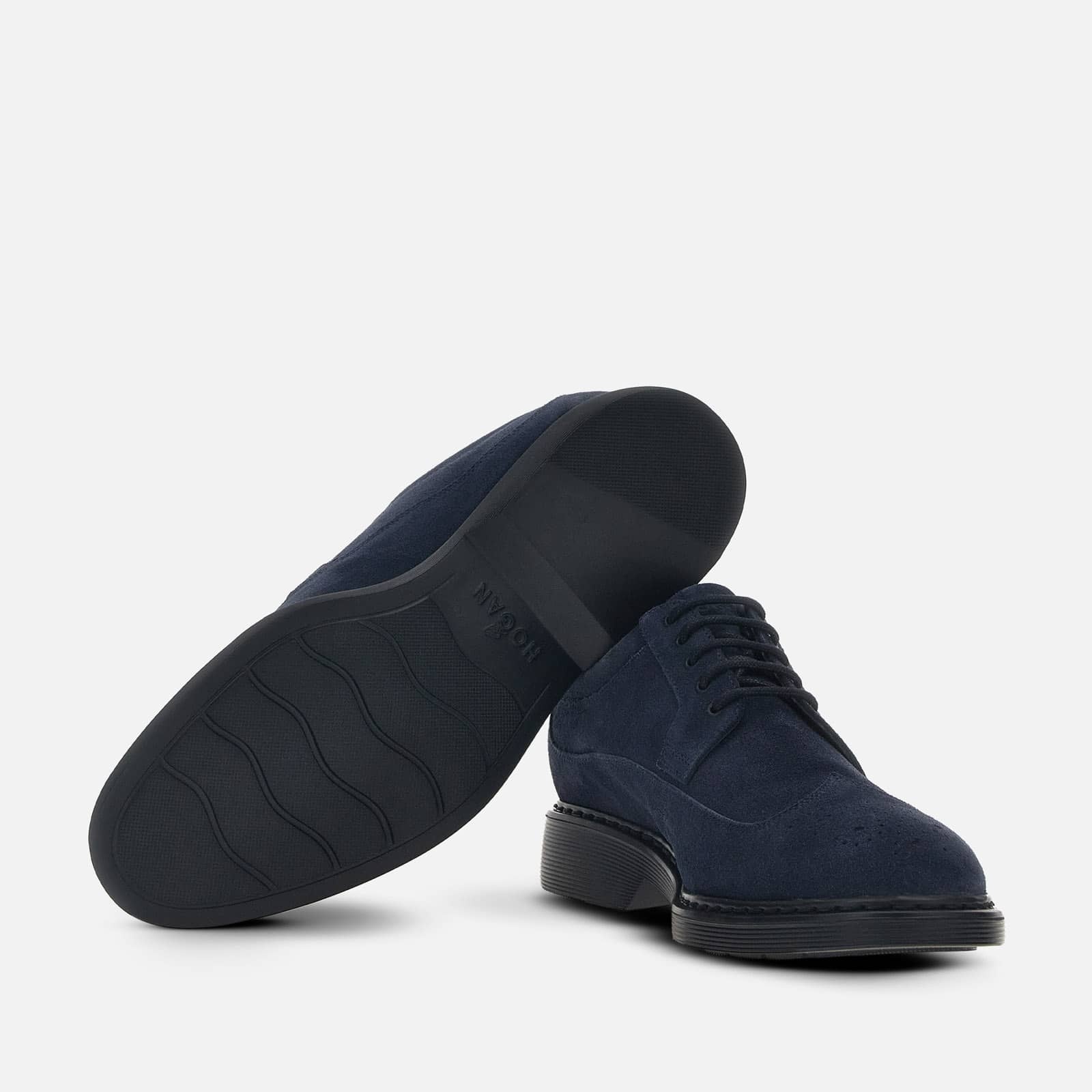 Lace Ups Hogan H576 Blue - 5