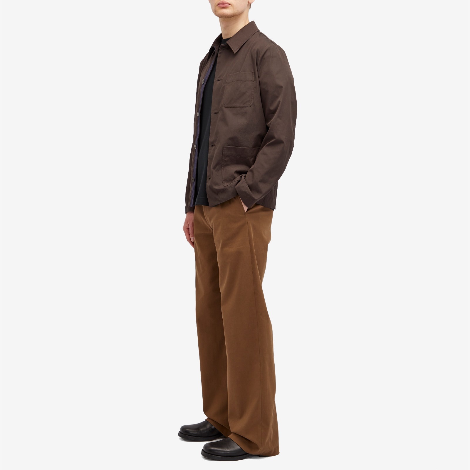 Dries Van Noten Paulsons Cotton Twill Belted Trousres - 4