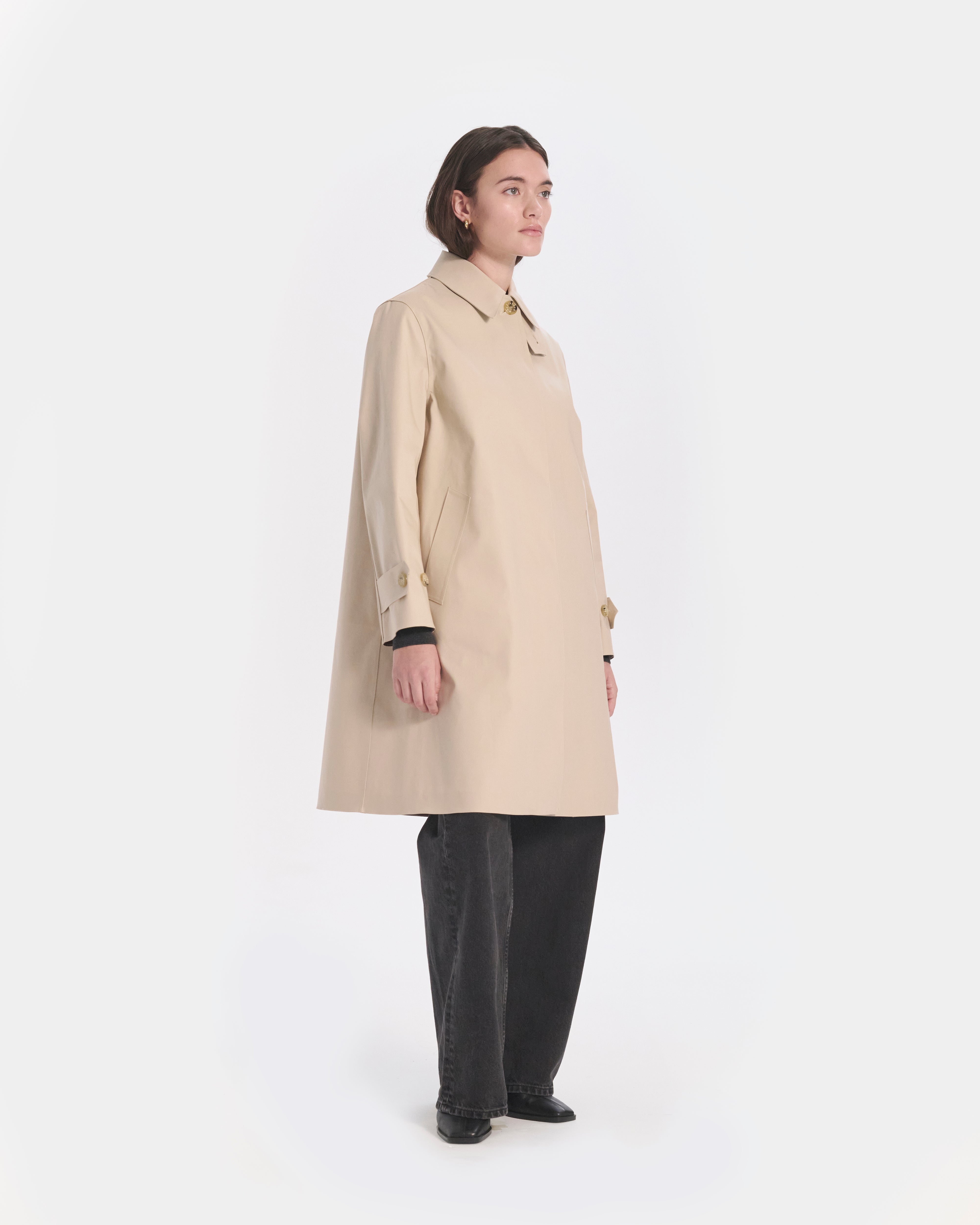 Banton Rubberised 3/4 Length Coat - 5