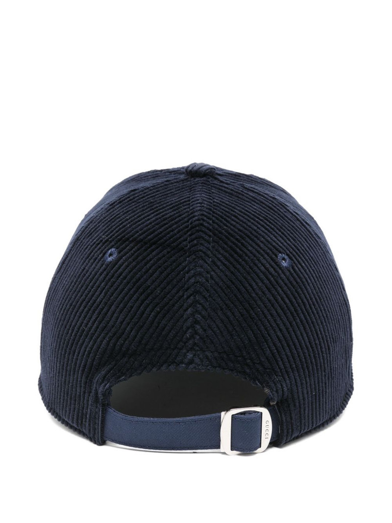 GUCCI Double G corduroy cap outlook