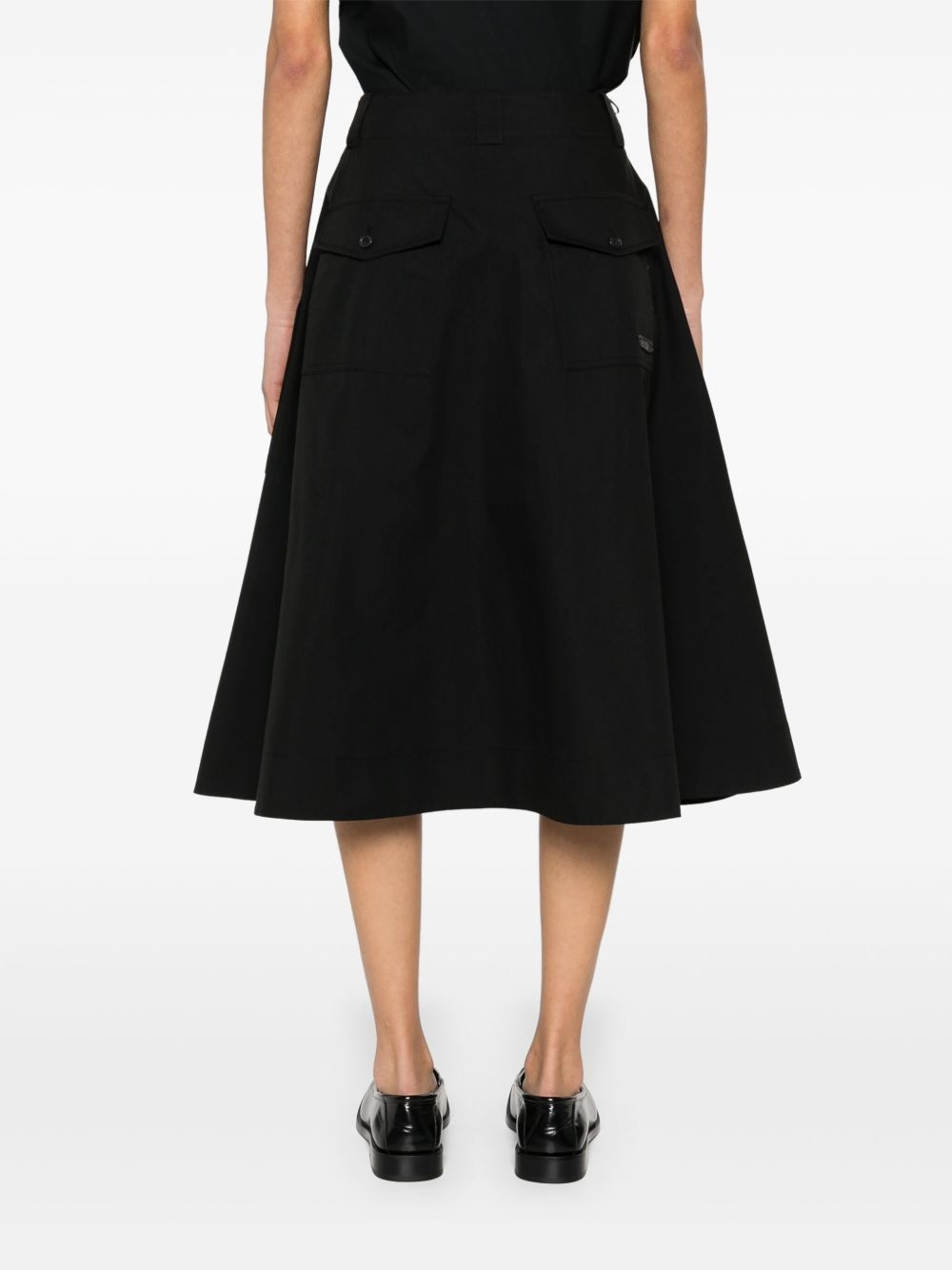 A-line midi skirt - 4