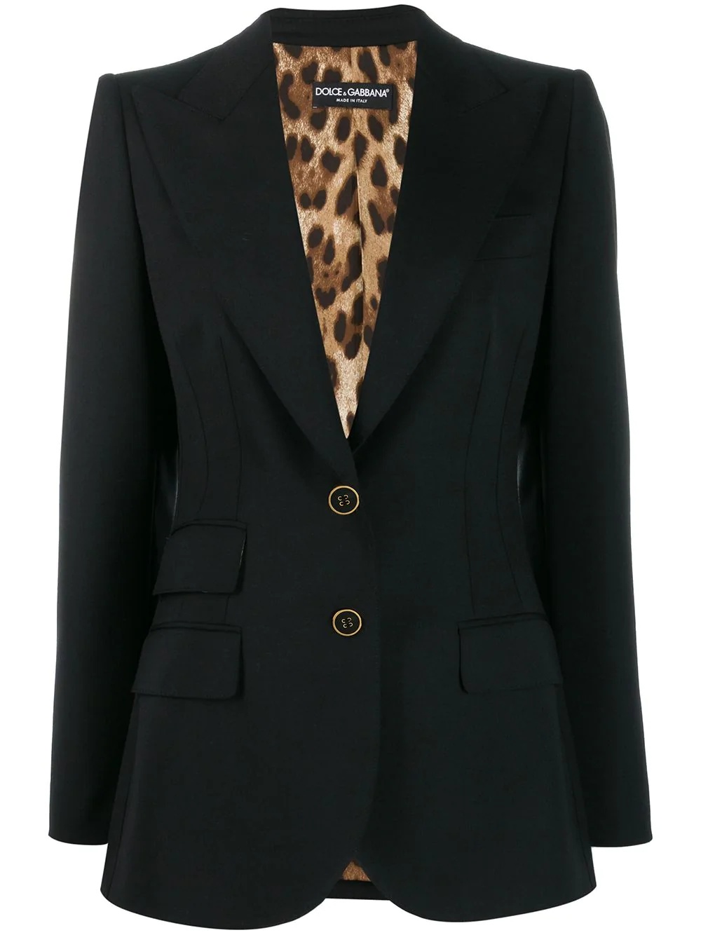 peaked lapel blazer jacket - 1