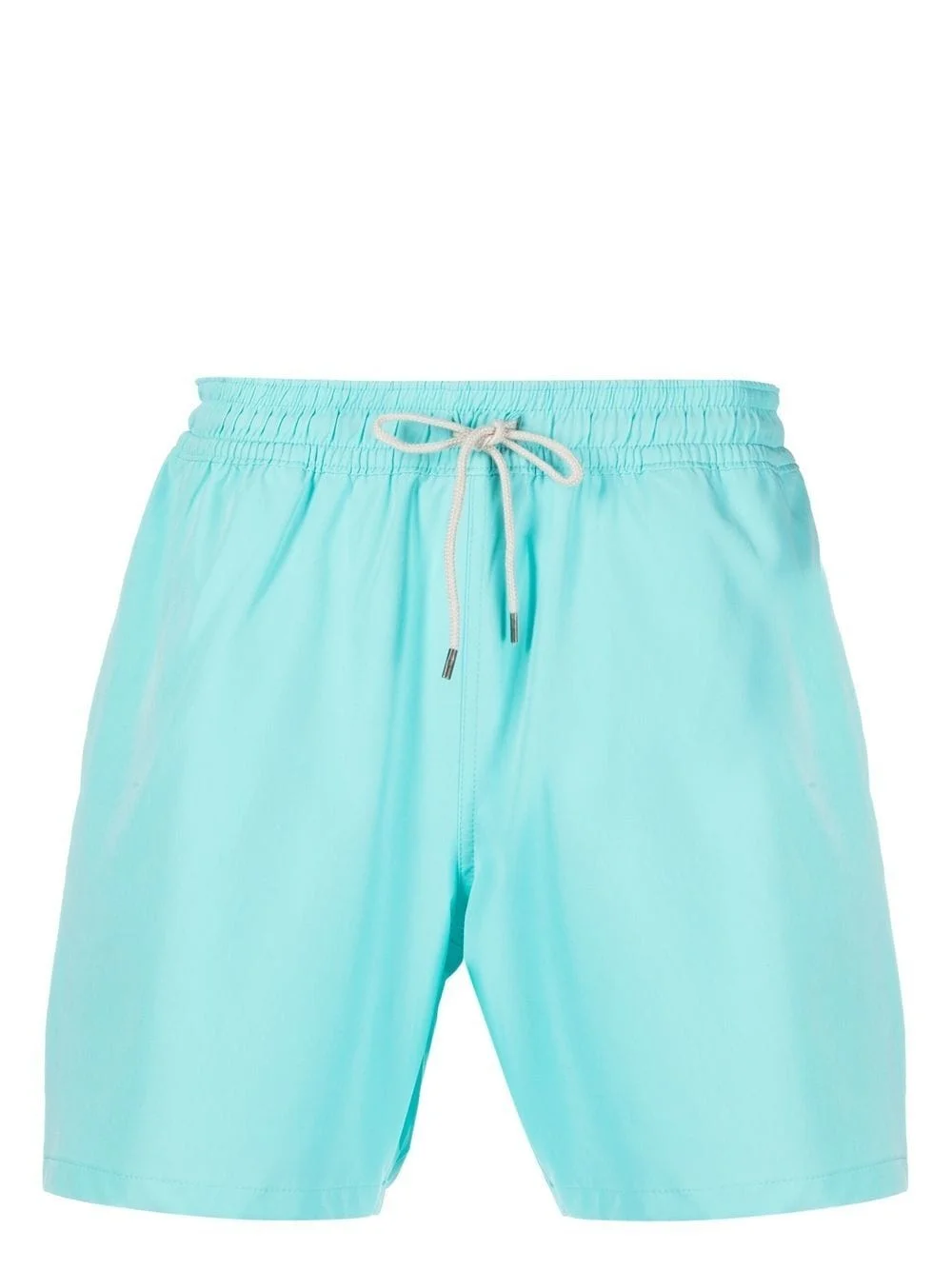 logo-patch drawstring swim shorts - 1