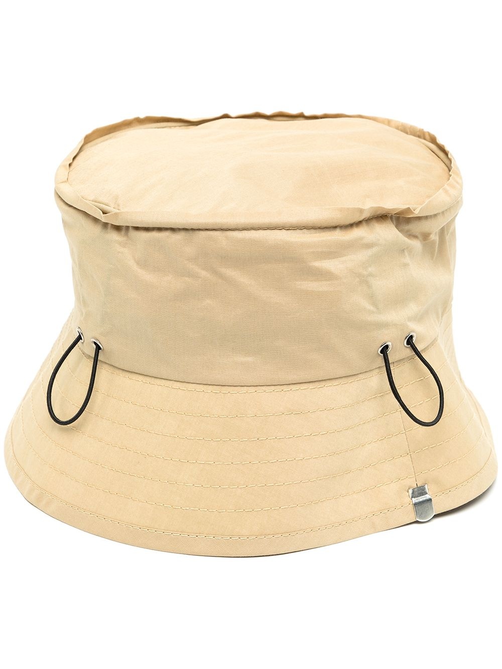 Paper drawstring bucket hat - 1