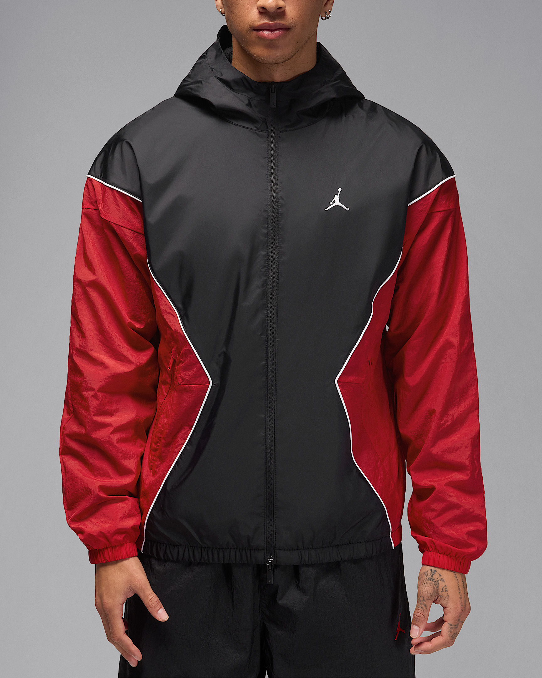 Jordan Brooklyn Men's Hooded Draft Jacket - 4