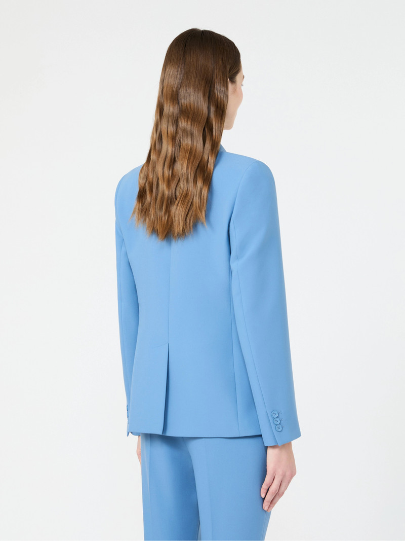 UVA Viscose-blend canvas blazer - LIGHT BLUE 4