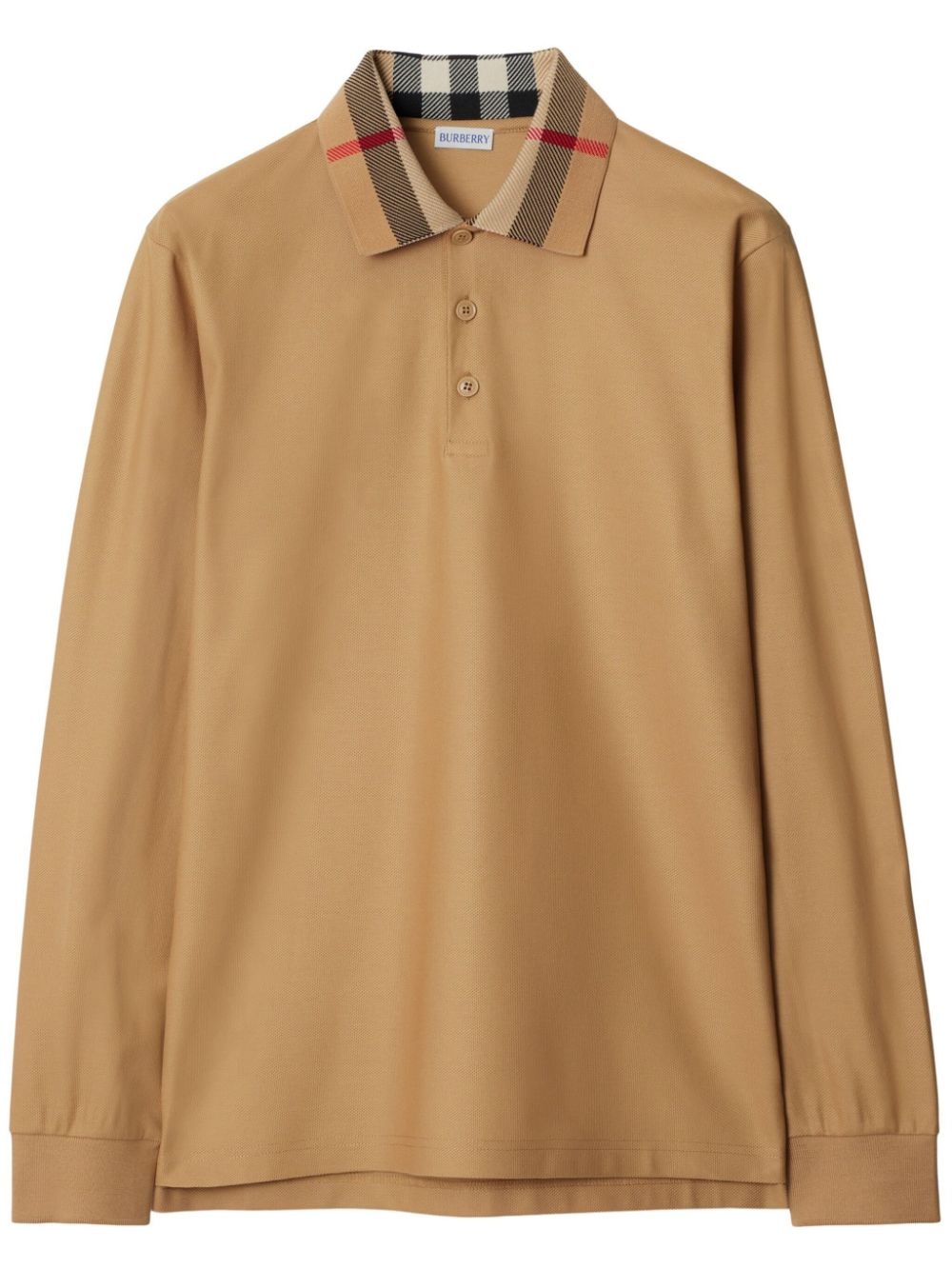 cotton polo shirt - 1