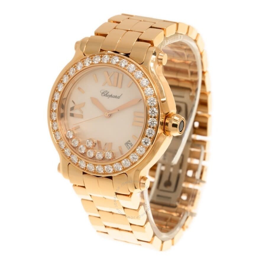 Chopard Happy Sport 18kt Rose Gold Ladies Watch 277481-5002 - 4