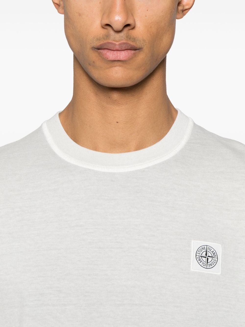 Compass-patch T-shirt - 4