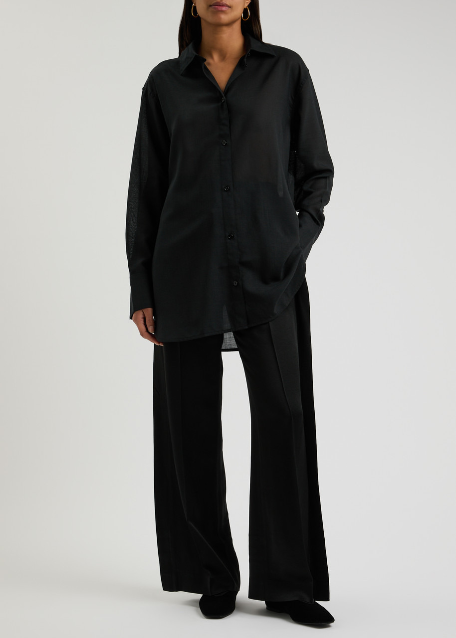Toteme Wool Voile Shirt - 4