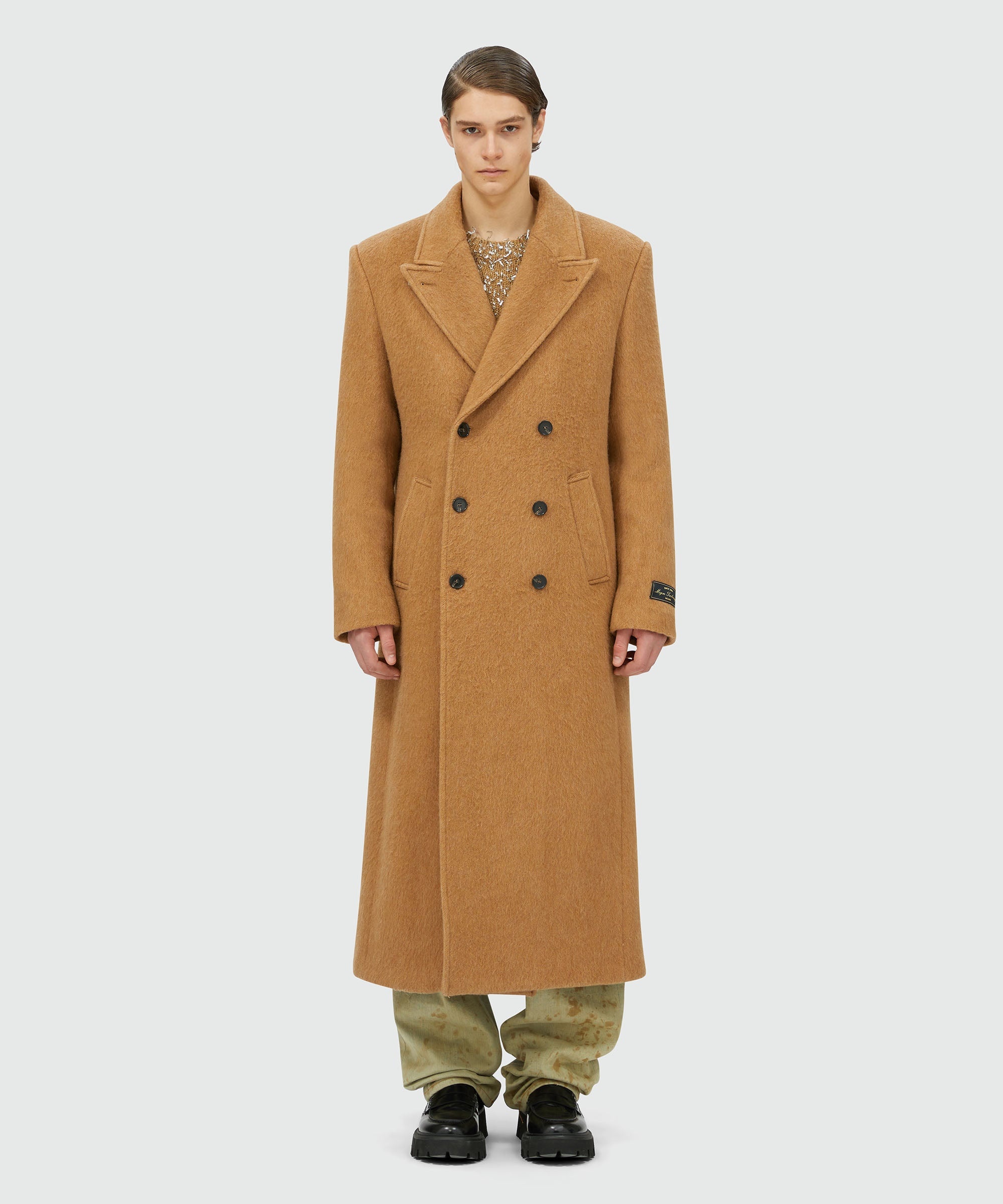 MSGM Tailoring combed-wool long coat - 2