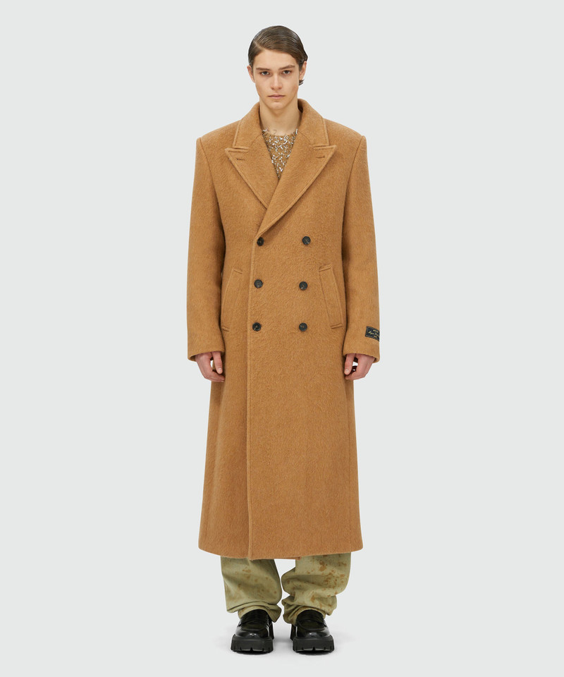 MSGM MSGM Tailoring combed-wool long coat outlook
