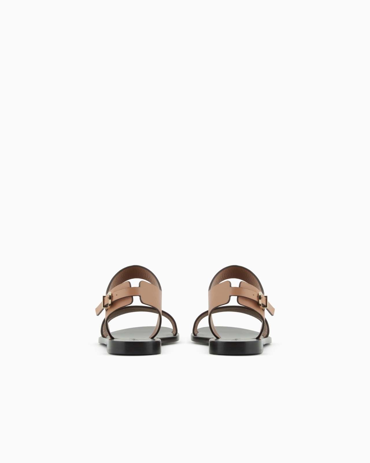 FLAT LEATHER SANDALS - 4