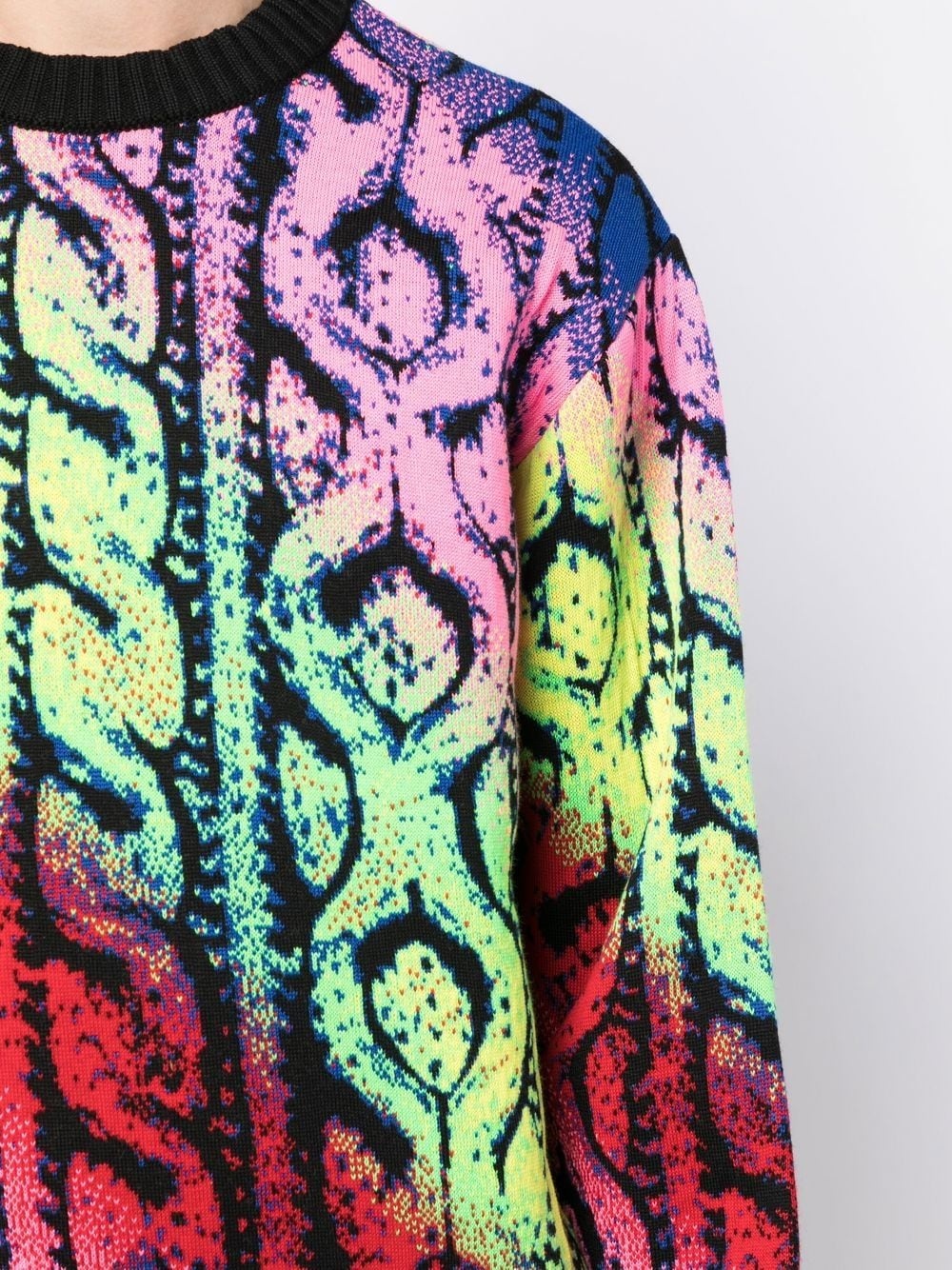 CABLE-KNIT MERINO SWEATER - 5