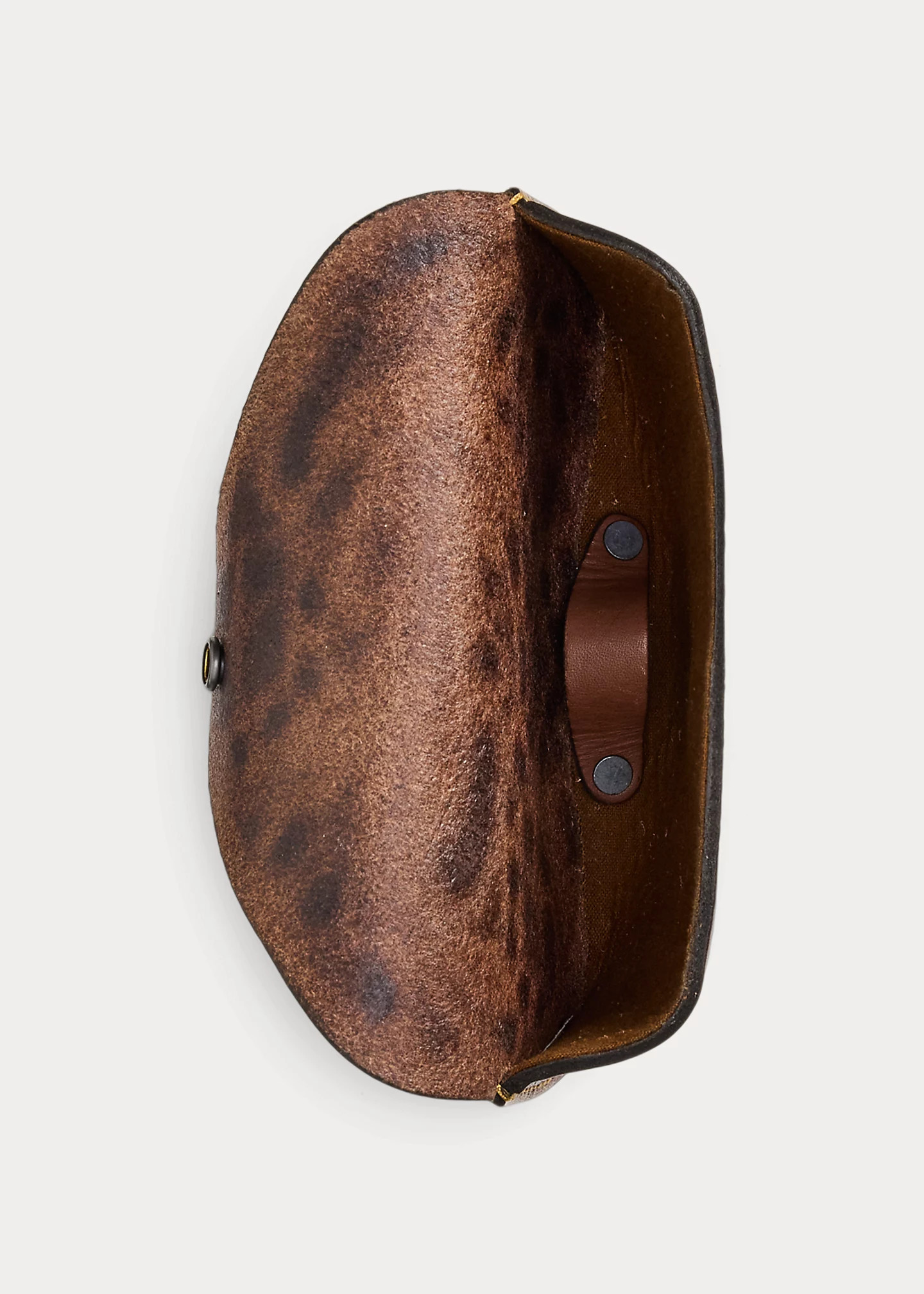 Hand-Tooled Leather Eyeglass Case - 3