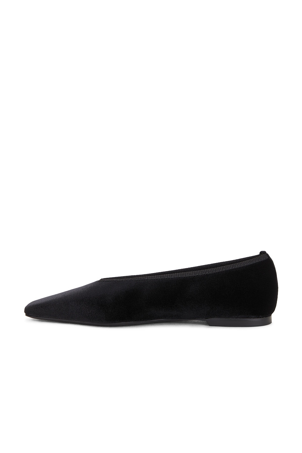 Minimalist Velvet Ballerina Flat - 5