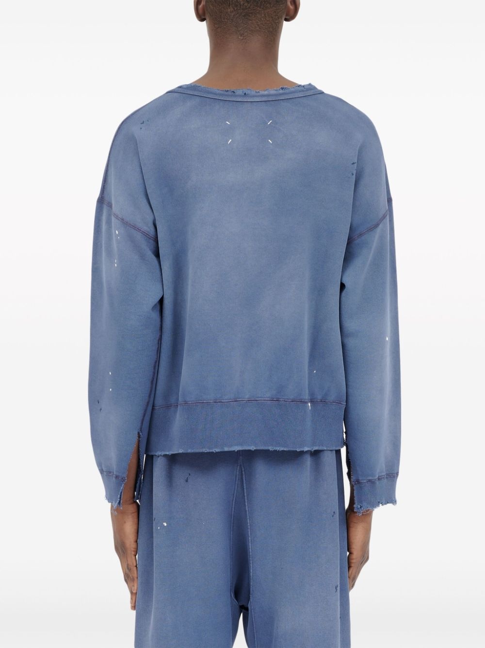 Handwritten cotton sweatshirt - 5
