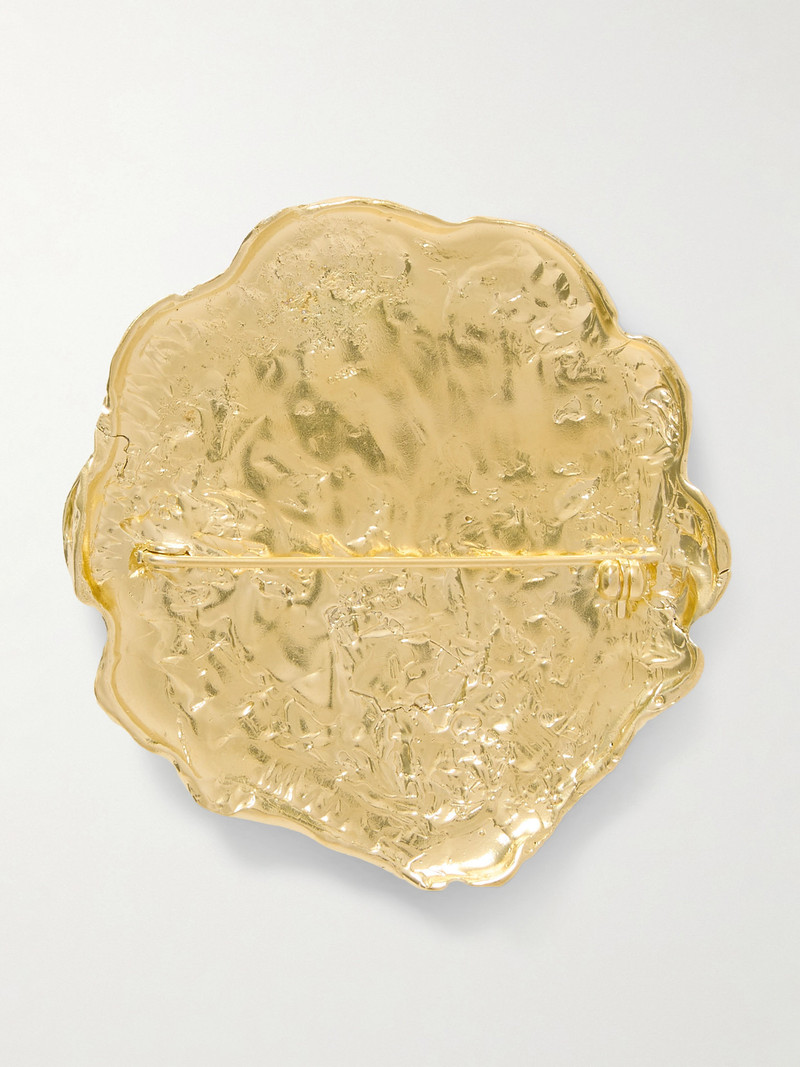 Aphrodite Gold-plated Brooch 3