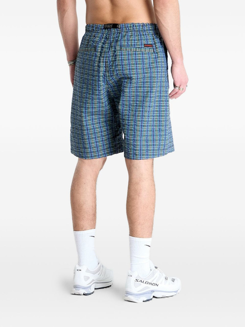 GRAMICCI seersucker plaid shorts outlook
