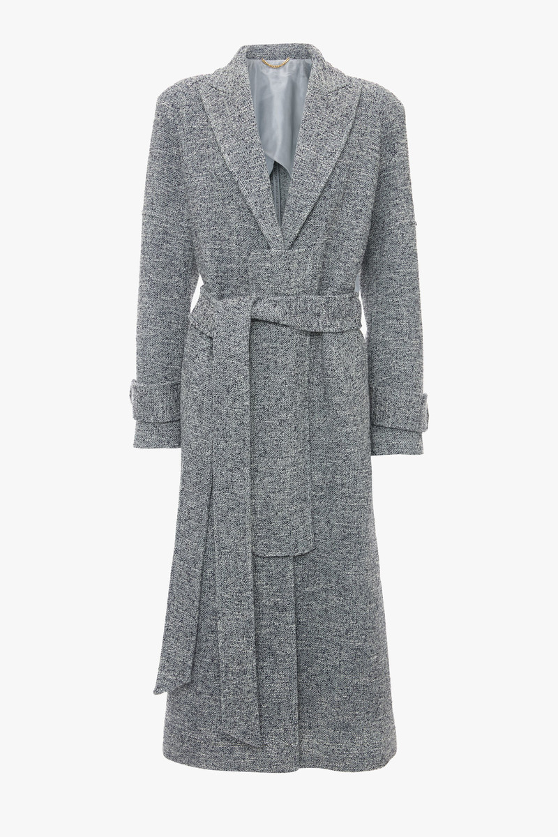 Raglan Sleeve Coat In Iceberg 1