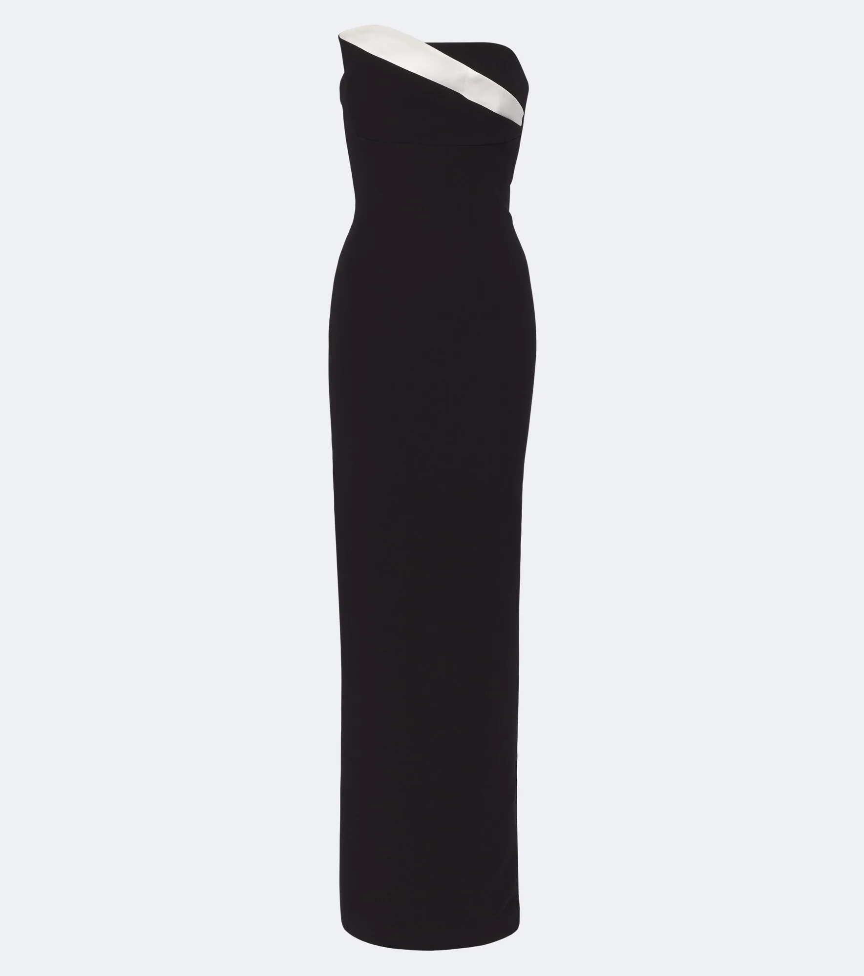 Draped bustier gown - 1
