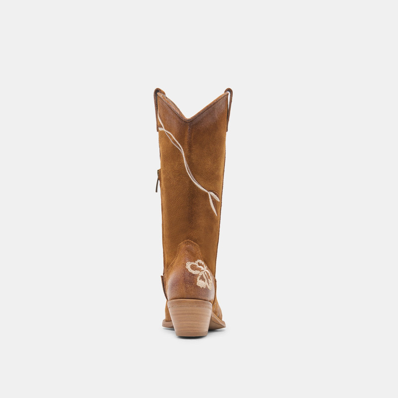 BRANDO BOOTS TAN SUEDE 8