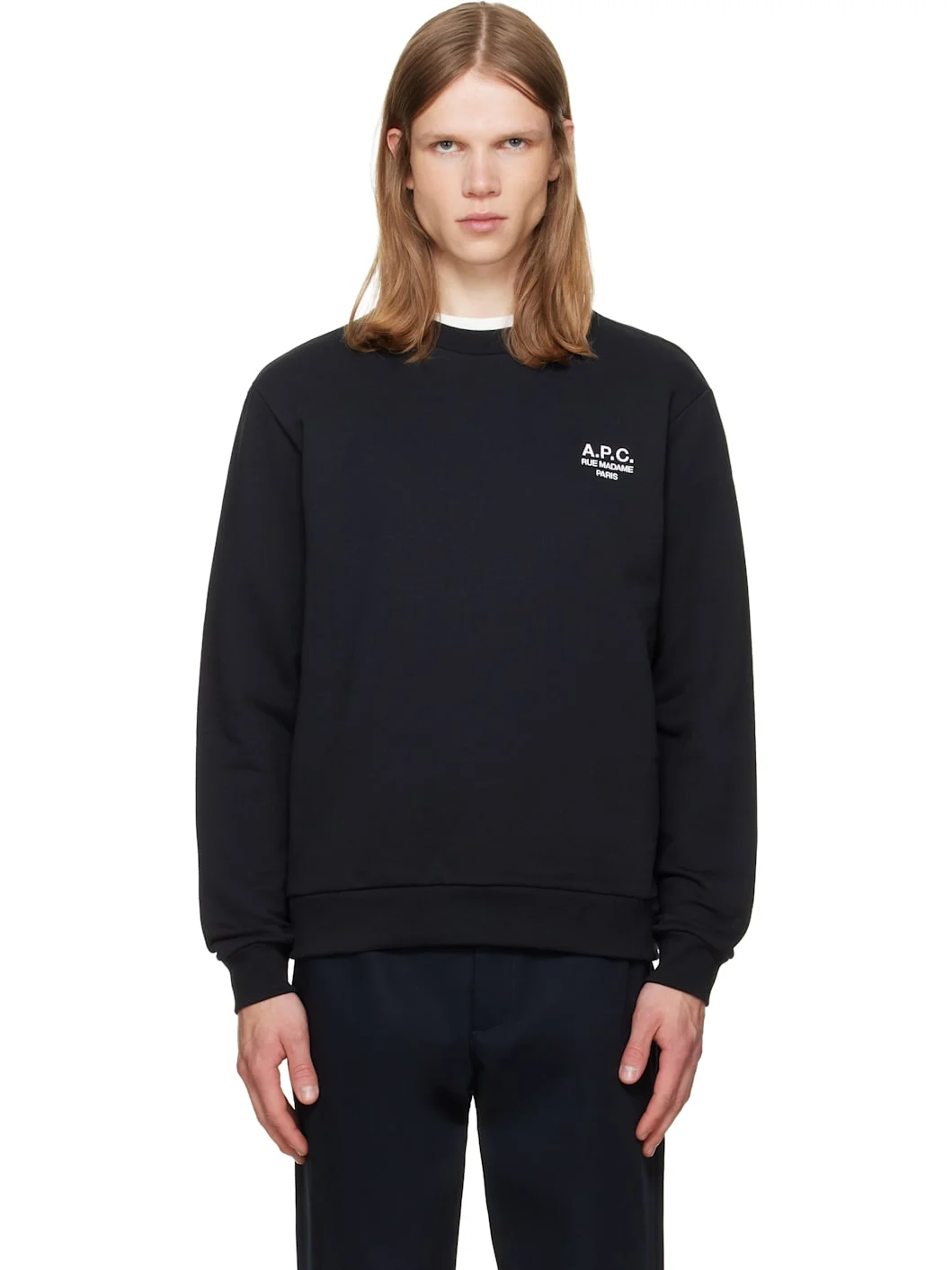 Black Standard 'Rue Madame' Sweatshirt - 1